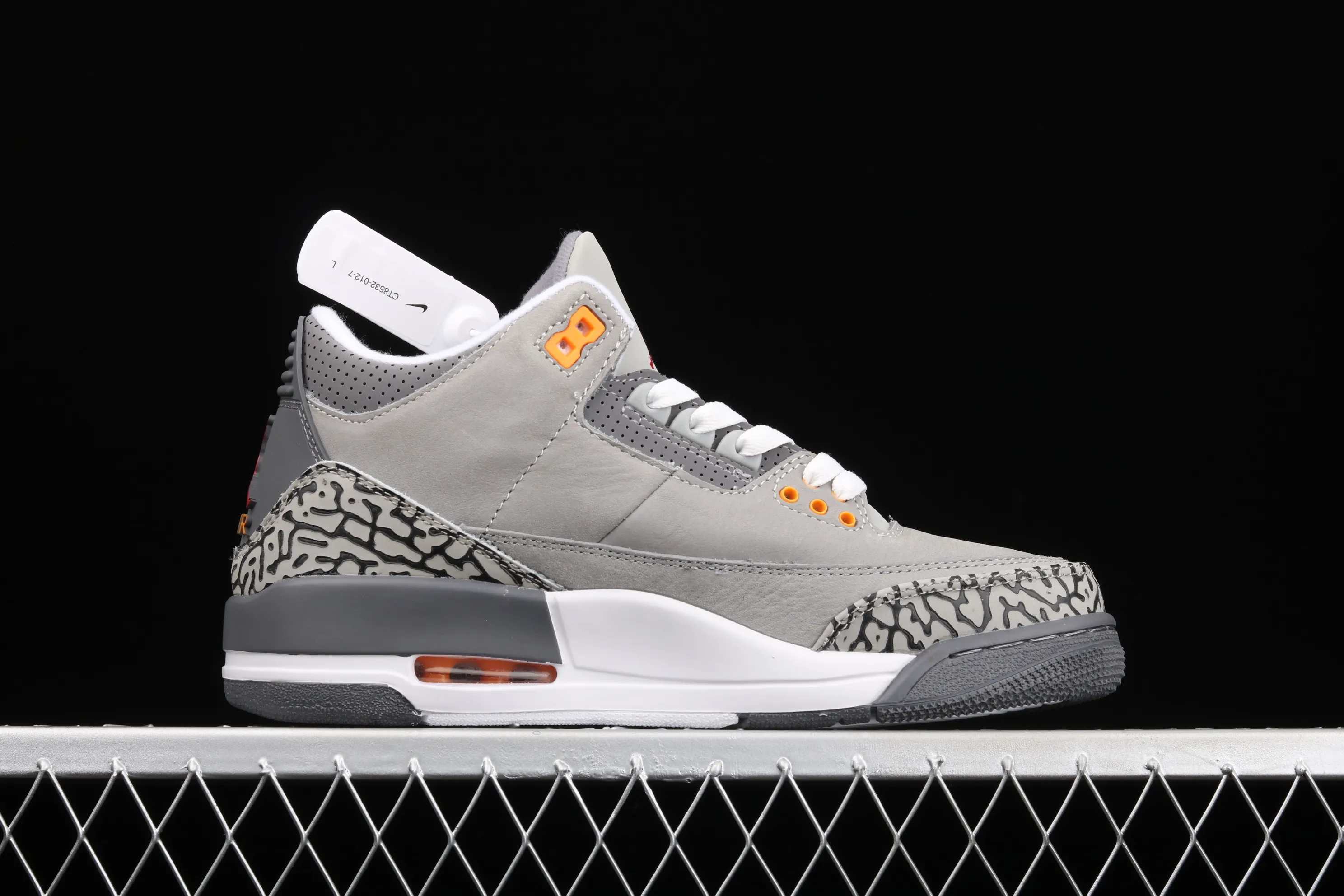 All categories Air Jordan Jordan series basketball shoes Air Jordan 3 J version Air Jordan 3 "Cool Grey" AJ3 Joe 3 Gray Wolf CT8532-012